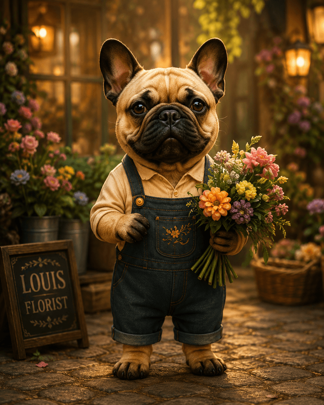 Louis, The florist
